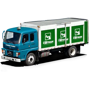 Shipping Truck B PNG Image