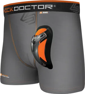 Shock Doctor Compression Shortswith Cup Pocket PNG Image