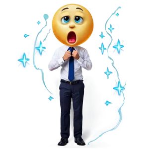 Shocked Emoji Png Byb PNG Image