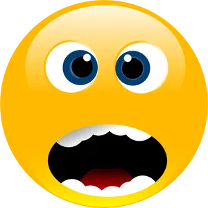 Shocked Face Emoji PNG Image