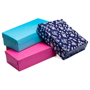 Shoe Box Gift Wrapping Png Qpj PNG Image