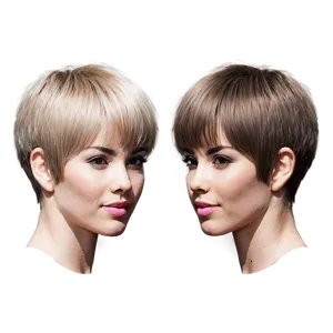 Short Hair B PNG Image