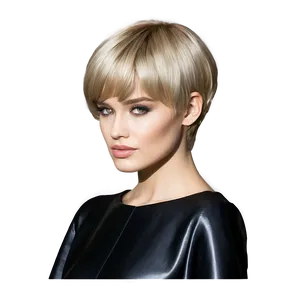 Short Hair Vogue Png Eop PNG Image