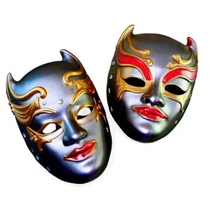 Showtime Drama Mask Png 06242024 PNG Image