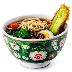 Shoyu Ramen Bowl Png Mia PNG Image