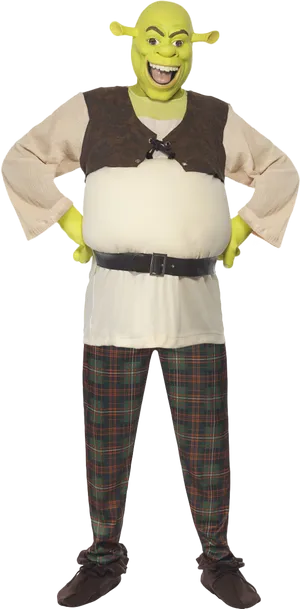 Shrek_ Character_ Pose.png PNG Image