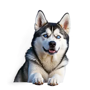 Siberian Husky Dog Png Bxa PNG Image