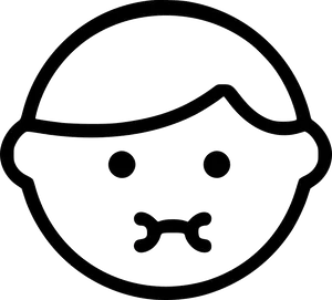 Sick Face Icon PNG Image