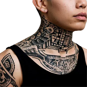 Side Neck Tattoo Concepts Png 89 PNG Image