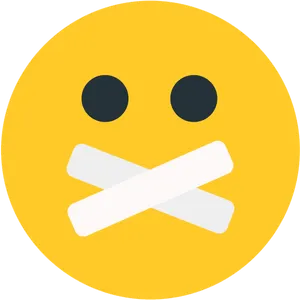 Silent_ Emoji_ Expression PNG Image