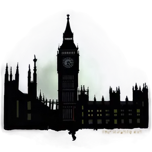 Silhouette Big Ben Png 32 PNG Image