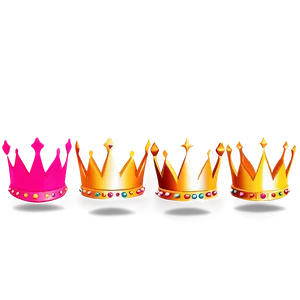 Silhouette Queen Crown A PNG Image