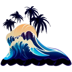 Silhouette Wave Emoji Png Vhq PNG Image