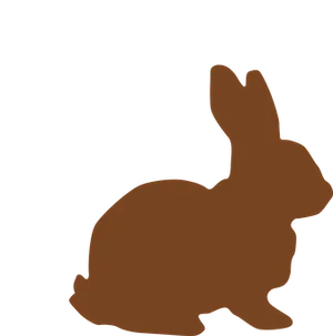 Silhouetteofa Bunny PNG Image