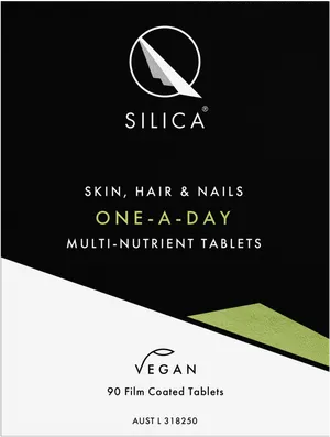 Silica Supplement Product Label PNG Image