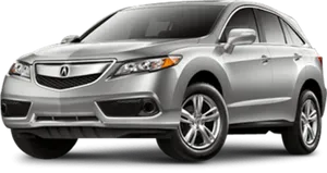 Silver Acura S U V Model PNG Image