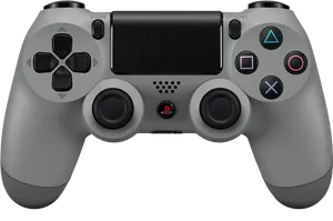 Silver Game Controller P S4 PNG Image