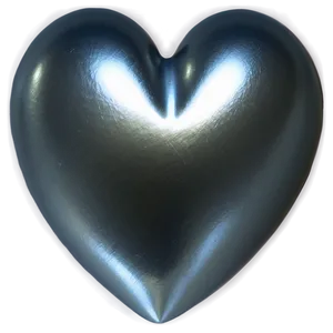 Silver Heart Illustration Png Gxs PNG Image