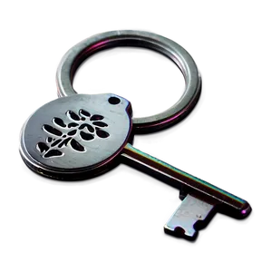 Silver House Key Png Gbu PNG Image