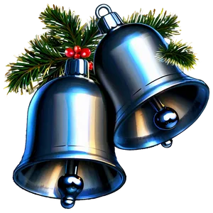 Silver Jingle Bells Png Ajb PNG Image