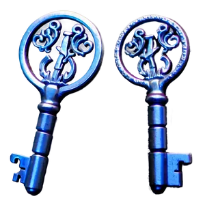Silver Keys PNG Cgv PNG