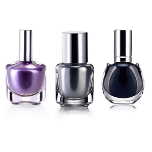 Silver Nail Polish Bottle Png 82 PNG Image