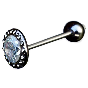 Silver Nose Stud Png Ohw73 PNG Image