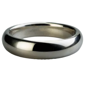 Silver Ring A PNG Image