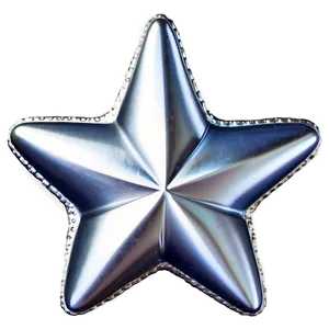 Silver Star Decoration Png 06112024 PNG Image