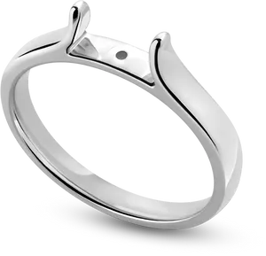 Silver Wedding Ring Clipart PNG Image