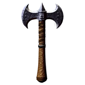 Simple Battle Axe Png 06132024 PNG Image