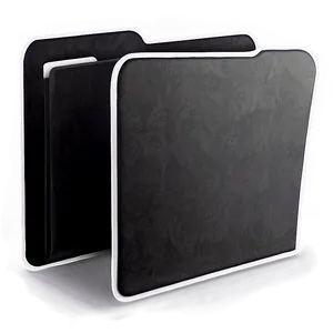 Simple Black Folder Icon Png 06212024 PNG Image