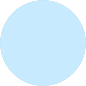 Simple Blue Circleon Black Background PNG Image