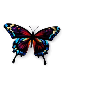 Simple Butterfly Graphic Png Rfw4 PNG Image