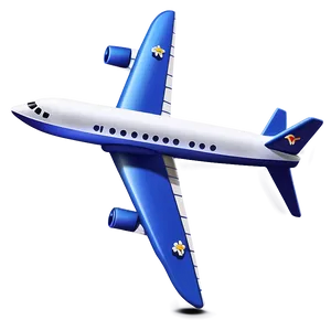 Simple Cartoon Airplane Png Kup51 PNG Image