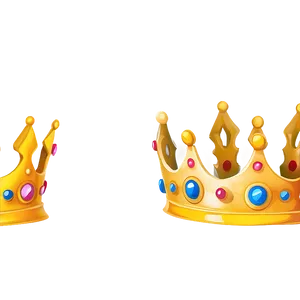 Simple Cartoon Crown Png Okd76 PNG Image