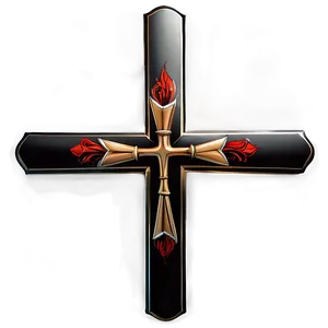 Simple Catholic Cross Picture Png 27 PNG Image