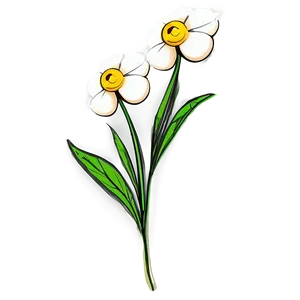 Simple Flower Sketch Png 76 PNG Image