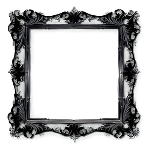 Simple Gothic Frame Png 57 PNG Image