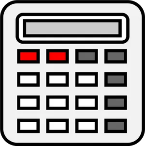 Simple Graphic Calculator PNG Image