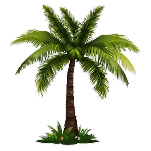 Simple Palm Tree Silhouette Png Boa65 PNG Image