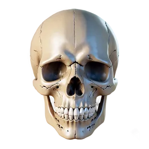 Simple Skull B PNG Image