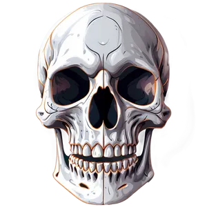 Simple Skull Vector Png Nvh30 PNG Image