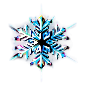 Simple Snowflake Silhouette Png 06282024 PNG Image