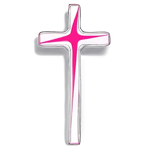 Simple Thin Cross Outline Png Ayx PNG Image