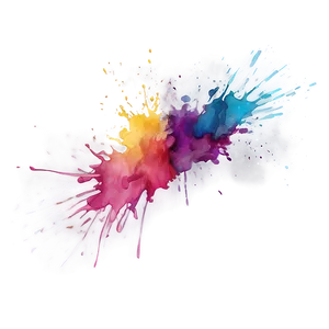 Simple Watercolor Splash Png Fbj PNG Image