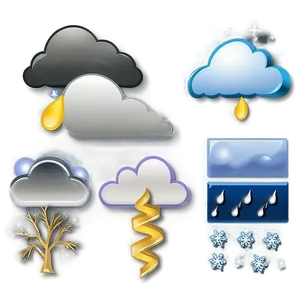 Simple Weather Symbols Png 83 PNG Image