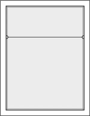 Simple Window Frame Design PNG Image