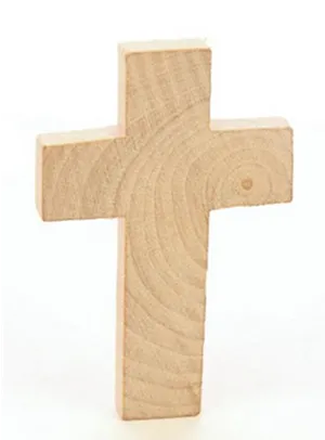 Simple Wooden Cross PNG Image