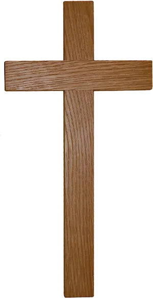 Simple Wooden Cross.png PNG Image